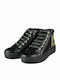6621 Kids Sneakers High Black