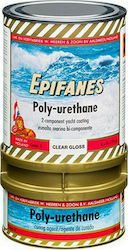 Seaflo Epifanes Poly-Urethane Clear Gloss Piesă de schimb pentru motor de barcă Vopsea lucioasă de poliuretan 750gr