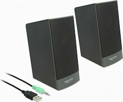 DeLock 2.0 Speakers 3W Black