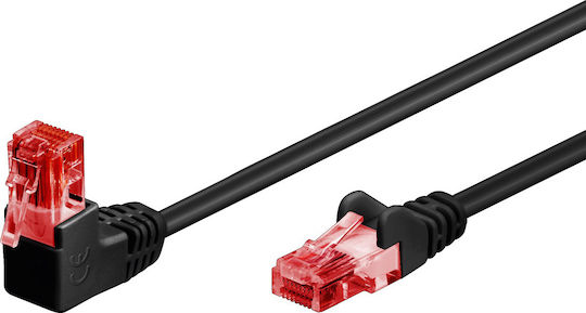 Goobay U/UTP Cat.6 (Gigabit) Network Cable Ethernet 1m Black