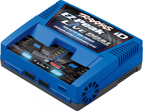 Traxxas EZ-Peak Live Dual 26A 200W NiMH/LiPo Charger Auto iD Încărcător pentru Vehicul Radiocontrolat 1buc