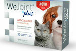 Wepharm WeJoint Plus Small Breed & Cat Nahrungsergänzungsmittel für Hunde und Katzen in Tablettenform 30 Registerkarten für Gelenke WE-0100