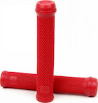 W-T-P Manta 010360 BMX Bicycle Handlebar Grips σε Red Χρώμα