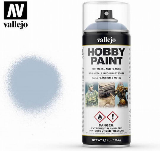 Acrylicos Vallejo Hobby Paint Χρώμα Μοντελισμού σε Spray Wolf Grey 400ml VAL