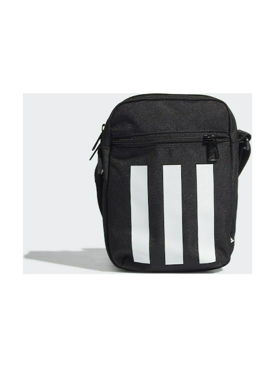 Adidas 3 Stripes Organizer Ανδρική Τσάντα Ώμου / Χιαστί σε Μαύρο χρώμα