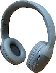 Moxom MX-WL22 Bluetooth Wireless On Ear Headphones with 10 hours of Operation Gray mx-wl22