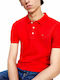 Tommy Hilfiger Men's Short Sleeve Blouse Polo Red