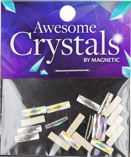 Magnetic Nail Design Στρας για Νύχια σε Διάφανο Χρώμα 20τμχ