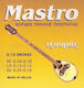 Mastro Set Șiruri De Caractere Din Bronz 10 - 20" Țambură Grecească Cu 6 Corzi