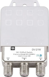 DiGiView DV-21W DiSEqC Switch Satellite DV-21W