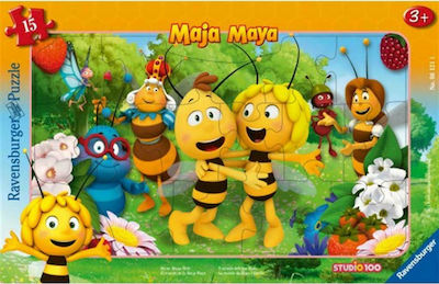 Kids Puzzle Μάγια Η Μέλισσα for 3++ Years 15pcs Ravensburger