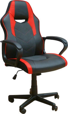 Zita Plus BS6210 Fabric Gaming Chair Black/Red