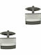 Ascot Steel Cufflinks