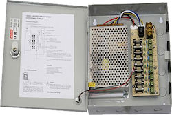 Tele Τροφοδοτικό Συστημάτων CCTV 12VDC 10A PSU-1210