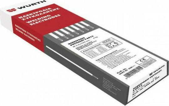 Wurth Ηλεκτρόδια Aws A5.1 Ε6013 2.5mm x 350mm 4kg 1τμχ 9500001162