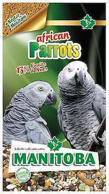 Manitoba African Parrots Hrană pentru Papagali Mari 2kg