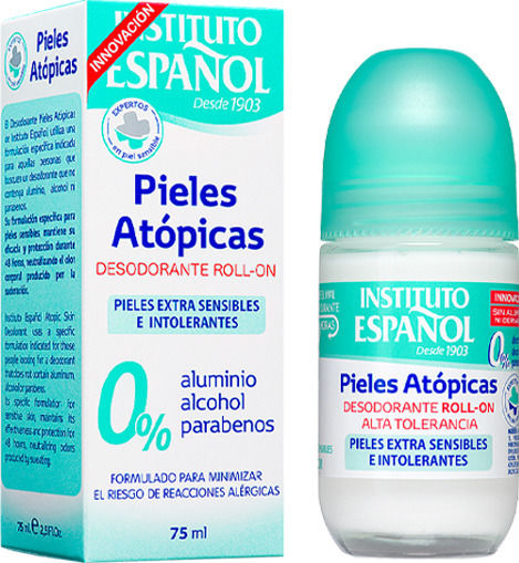 Instituto Espanol Atopic Skin Deodorant Αποσμητικό σε Roll-On Χωρίς Αλουμίνιο 75ml