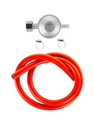 Teesa Set Furtun De Gaz Și Regulator 1m Teesa Set Furtun De Gaz Și Regulator 1m