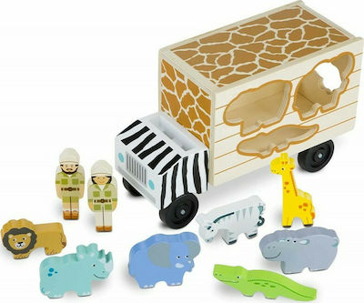 Melissa & Doug Φορτηγό Διάσωσης Ζώων Camion 15180