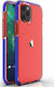 Hurtel Spring Back Cover Σιλικόνης 1mm Μπλε (iP...