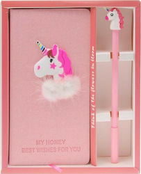 Next TG19-263 Kids Stationery Set with Pencil, Notepad and Pen Unicorn Notebook 18x9.5cm with Pen