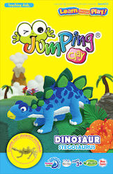 Jumping Clay Stegosaurus Детски Глина Подредба Многоцветенς 38гр C2-3