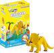 Jumping Clay Triceratops Kinder Ton Mehrfarbigs 38gr C2-5