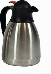 Sidirela Jug Thermos Stainless Steel BPA Free Silver 1lt with Handle E-1204