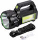 Rechargeable Flashlight LED Dual Function T95