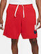 Sportswear Alumni Αθλητική Ανδρική Βερμούδα Κόκκινη