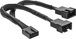 InLine 4-Pin pwm - 4-Pin pwm Cable 0.15m Black (33328Y)