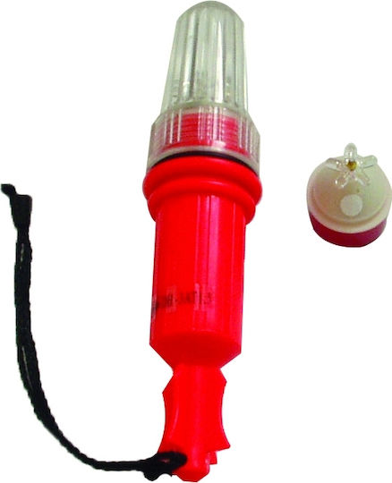 Eval Boje Σκάφους Beleuchtete Angelboje mit Fotowiderstand Rot D 30m A1.5V