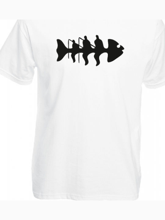 Fishermen t-shirt White