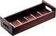 Leone Carrier Serving Basket Wooden with Dimensions 33x13x7cm 1pcs