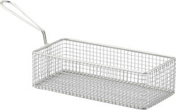 Sunnex Frittierkorb Servierkorb Metallisch mit Abmessungen 21x10x6cm 1Stück