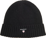 Gant Beanie Ανδρικός Σκούφος με Rib Πλέξη σε Μα...