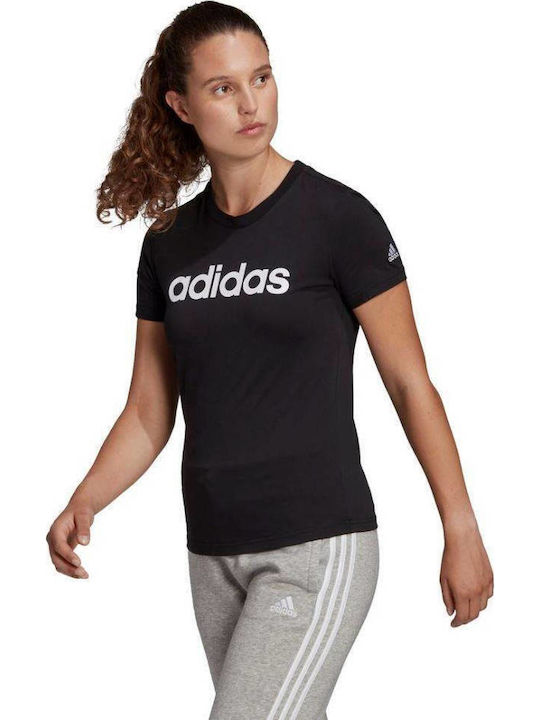 Essentials Linear Γυναικείο T-shirt Μαύρο