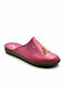 Castor Anatomic Anatomic Leather Women's Slippers In Fuchsia Colour