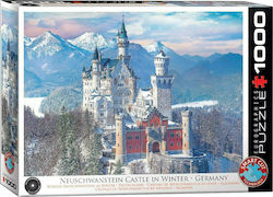 HDR-Neuschwanstein in Winter 2D 1000pcs