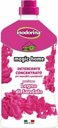 Inodorina Magic Home Καθαριστικό Υγρό Πατώματος Καθαριστικό Πατώματος Σανδανόξυλο 1lt