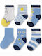 Mayoral Boys 6 Pack Knee-High Socks Light Blue