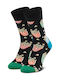 Happy Socks Popcorn Gemusterte Socken Mehrfarbig 1Pack