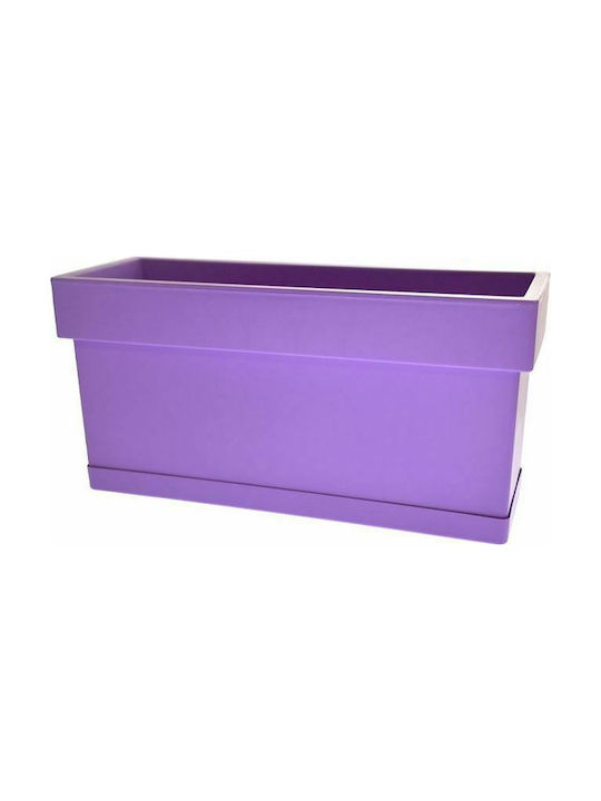 Viomes Linea 823 Planter Box 58x17cm in Purple ...