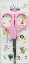 Revoc Baby Nail Scissors Pink 1pcs