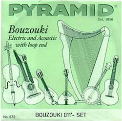 Pyramid Bouzouki 8-Strings Σετ Χορδών Steel