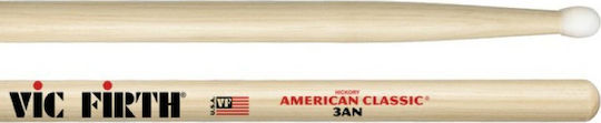Vic Firth Hickory Палчици Барабани American Classic 3A с Форма на Връх Барел