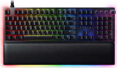 Razer Huntsman V2 Analog Gaming Μηχανικό Πληκτρολόγιο με RGB φωτισμό (Αγγλικό US)
