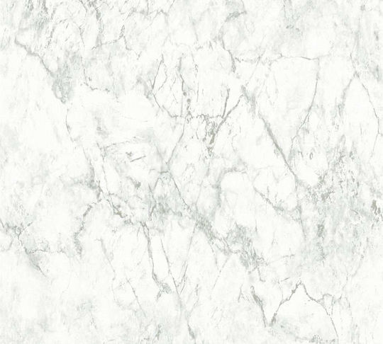 Tapet de Perete 1000x53cm Marmură Gri Lavabil