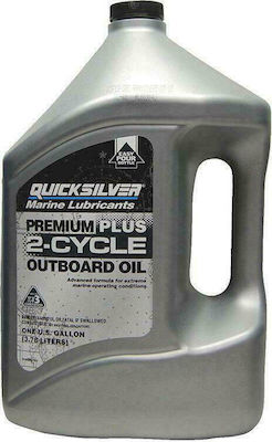 Quicksilver Premium Plus 2T Outboard Boat Lubricant Λάδι για Δίχρονους Κινητήρες 4lt 4lt