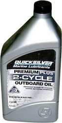 Quicksilver Premium Plus 2T Outboard Boat Lubricant Λάδι για Δίχρονους Κινητήρες 1lt 1lt